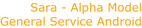 Sara - Alpha Model General Service Android